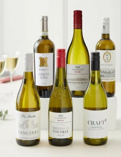 Cheapest ⌛ Winemakers Premium Edit Hampers & Food Gifts White Wine Mixed Case Gift 🔥