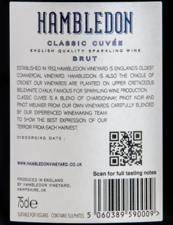 Coupon 😀 Prosecco & Sparkling Wine Hambledon Classic Cuvée Brut - Single Bottle ❤️ -Wine, Beer & Spirits Sales SD FD F23A 00091107 NC X EC 2