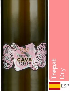 Best Sale 💯 Prosecco & Sparkling Wine Prestige Cava Rosado - Case Of 6 😉