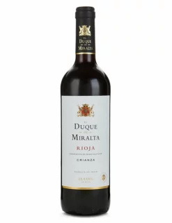 Buy ⭐ Red Wine El Duque De Miralta Rioja Crianza - Case Of 6 🎉 -Wine, Beer & Spirits Sales SD FD F23A 00388306 NC X EC 1