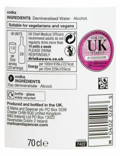 Cheap 🛒 Cocktails & Spirits Copper Pot Distilled Small Batch Vodka - Single Bottle 🌟 -Wine, Beer & Spirits Sales SD FD F23A 00456555 NC X EC 2