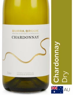 Coupon ❤️ White Wine Burra Brook Chardonnay - Case Of 6 🥰