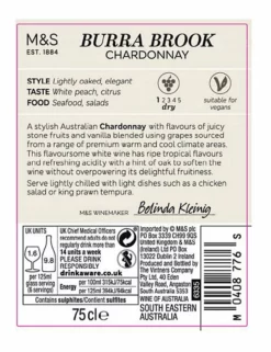 Coupon β€οΈ White Wine Burra Brook Chardonnay - Case Of 6 π₯° 7 Coupon β€οΈ White Wine Burra Brook Chardonnay - Case Of 6 π₯° -Wine, Beer & Spirits Sales SD FD F23A 00471336 NC X EC 2