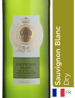 Outlet ❤️ White Wine Gold Label Sauvignon Blanc - Case Of 6 ⌛