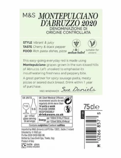 Best Sale ⭐ Red Wine Montepulciano D'Abruzzo - Case Of 6 👏 -Wine, Beer & Spirits Sales SD FD F23A 00562225 NC X EC 2