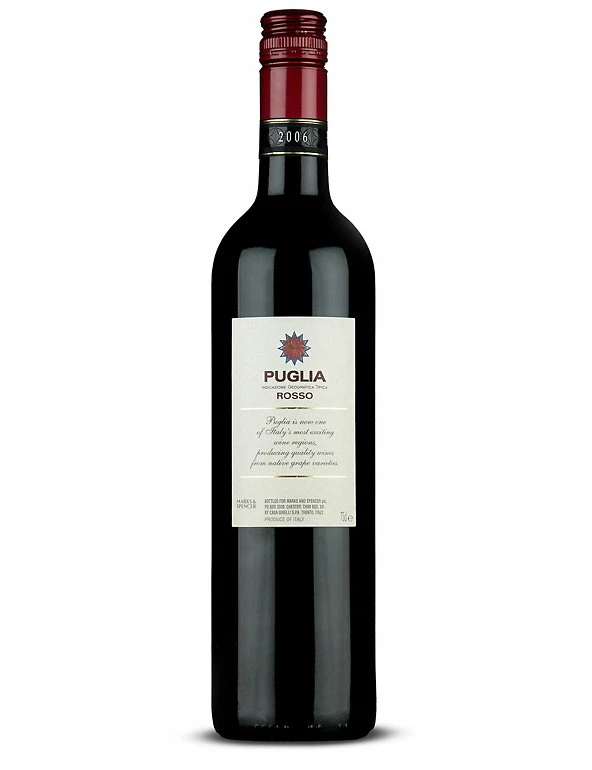 New π Red Wine Puglia Rosso - Case Of 6 π 4 New π Red Wine Puglia Rosso - Case Of 6 π - Image 2