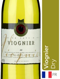 Brand new 🎉 White Wine Domain De Mandeville Viognier - Case Of 6 🌟