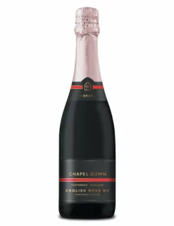 New 😉 Prosecco & Sparkling Wine Chapel Down English Sparkling Rosé Brut - Case Of 6 🥰