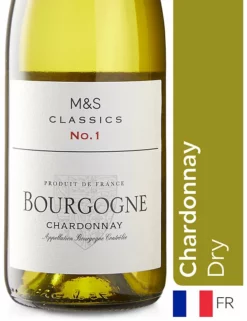 Brand new 😀 M&S Classics White Wine Bourgogne Chardonnay - Case Of 6 👍