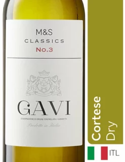 Brand new ⭐ M&S Classics White Wine Gavi - Case Of 6 ✔️