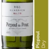 Flash Sale ❤️ M&S Classics White Wine Picpoul De Pinet - Case Of 6 🔥 -Wine, Beer & Spirits Sales SD FD F23A 29117109 NC X EC 0