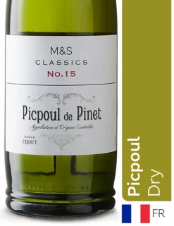 Flash Sale ❤️ M&S Classics White Wine Picpoul De Pinet - Case Of 6 🔥