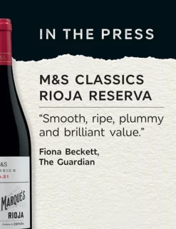 Deals 👏 M&S Classics Red Wine Rioja Reserva - Case Of 6 ❤️ -Wine, Beer & Spirits Sales SD FD F23A 29118144 NC X EC 4