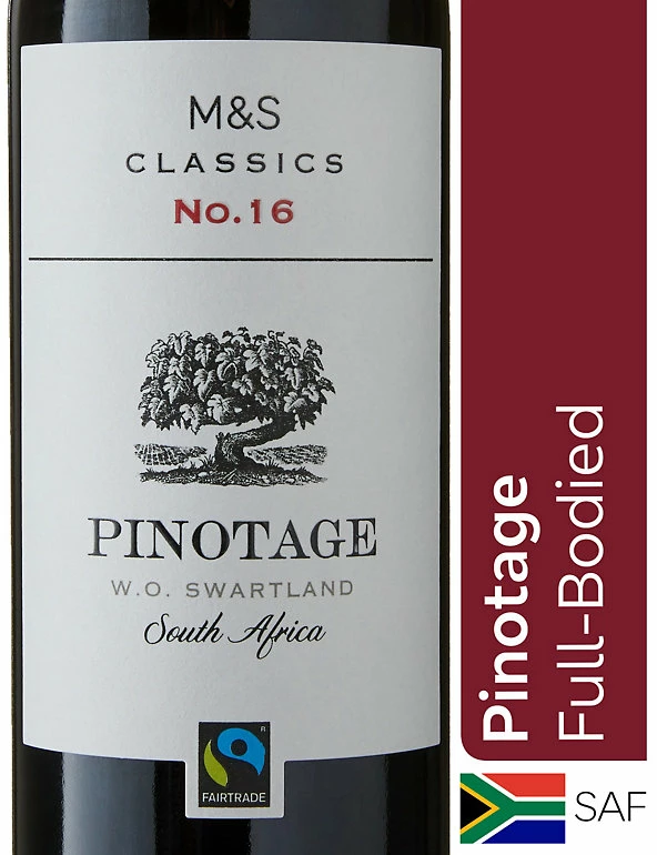 Coupon π M&S Classics Red Wine Pinotage - Case Of 6 π 3 Coupon π M&S Classics Red Wine Pinotage - Case Of 6 π