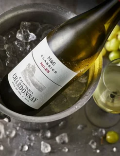 Outlet ❤️ M&S Classics White Wine California Chardonnay - Case Of 6 🤩 -Wine, Beer & Spirits Sales SD FD F23A 29122936 NC X EC 3