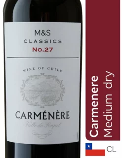 Flash Sale 🔥 M&S Classics Red Wine Carmenere - Case Of 6 🌟