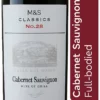 Brand new 😀 M&S Classics Red Wine Cabernet Sauvignon - Case Of 6 🤩 -Wine, Beer & Spirits Sales SD FD F23A 29123018 NC X EC 0