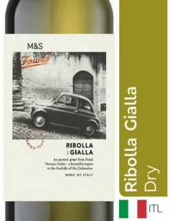 Coupon 🤩 M&S Found White Wine Ribolla Gialla - Case Of 6 ❤️
