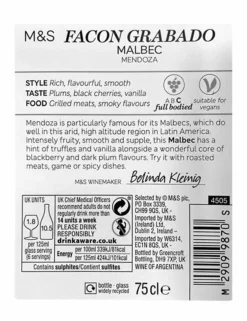 Best deal 🔔 Red Wine Facon Grabado Malbec - Case Of 6 😀 -Wine, Beer & Spirits Sales SD FD F23A 29154760 NC X EC 2