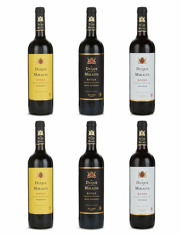Discount π Mixed Cases Rioja Lovers Mixed Wine Case - Case Of 6 π₯ 3 Discount π Mixed Cases Rioja Lovers Mixed Wine Case - Case Of 6 π₯