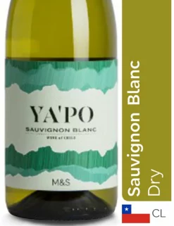 Hot Sale 😀 White Wine Ya’Po Sauvignon Blanc - Case Of 6 🛒