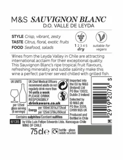 Brand new 🎁 Wine, Beer & Spirits Leyda Sauvignon Blanc - Case Of 6 🎁 -Wine, Beer & Spirits Sales SD FD F23A 29196548 NC X EC 2