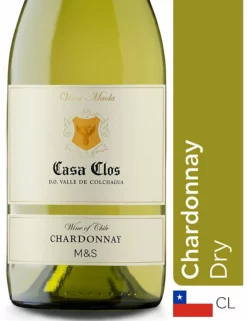 Cheap 😀 White Wine Casa Clos Vina Maola Chardonnay - Case Of 6 😉