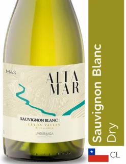 Cheap ❤️ White Wine Altamar Leyda Sauvignon Blanc By Unduragga - Case Of 6 😍