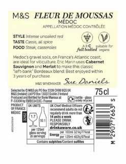 Coupon 🔥 Red Wine Fleur De Moussas Medoc - Case Of 6 😍 -Wine, Beer & Spirits Sales SD FD F23A 29251513 NC X EC 2